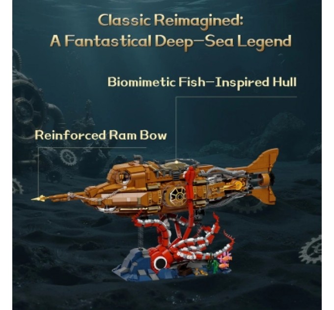 Pantasy Конструктор Pantasy Steampunk- Наутілус (85029)