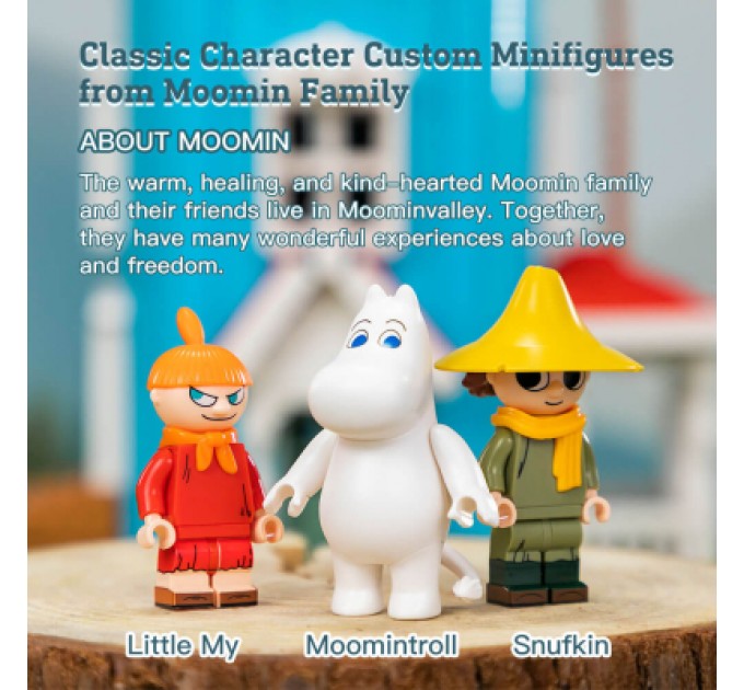 Pantasy Конструктор Pantasy Moomin Концерт Снусмумрика (87203)