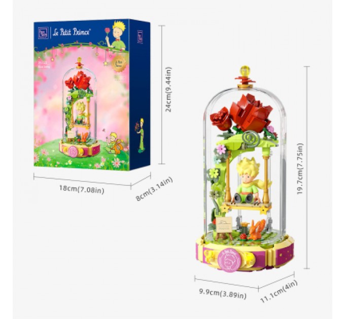 Pantasy Конструктор Pantasy Le Petit Prince Серія Вічність лампа (86322)