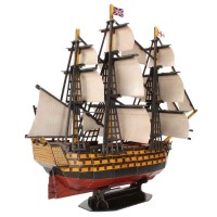 Пазл Cubic Fun Тривимірна головоломка-конструктор HMS Victory (T4019h)