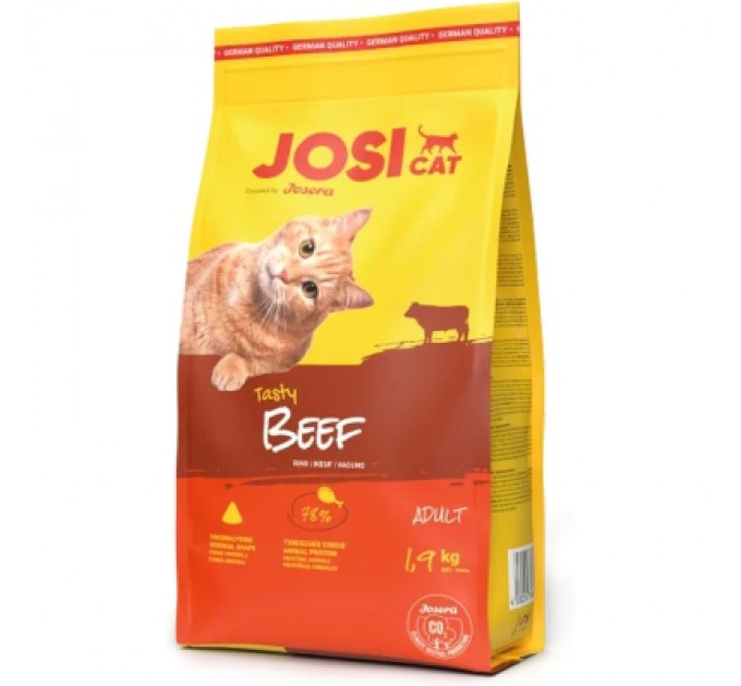 Josera Сухий корм для кішок Josera JosiCat Tasty Beef 1.9 кг (4032254774860)