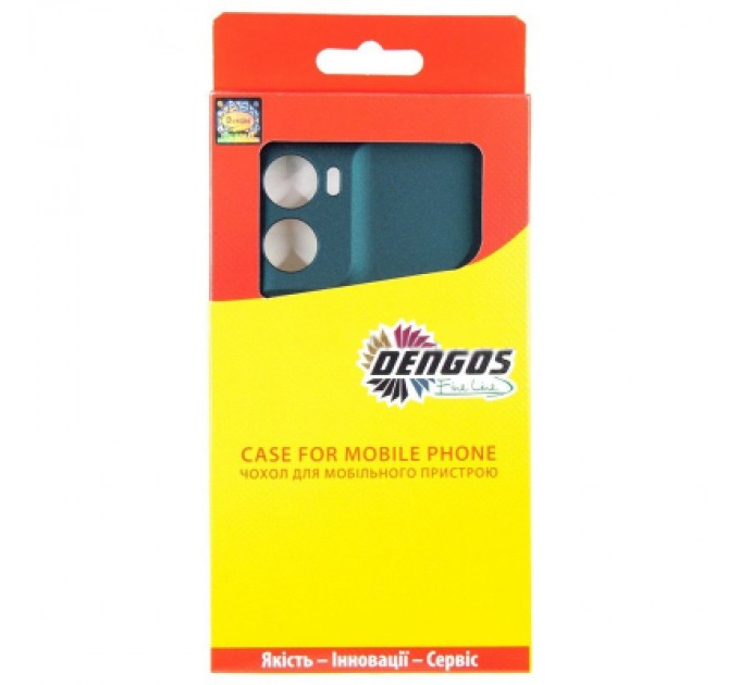 Dengos Чохол до мобільного телефона Dengos Soft Motorola G06 Green (DG-TPU-SOFT-84)