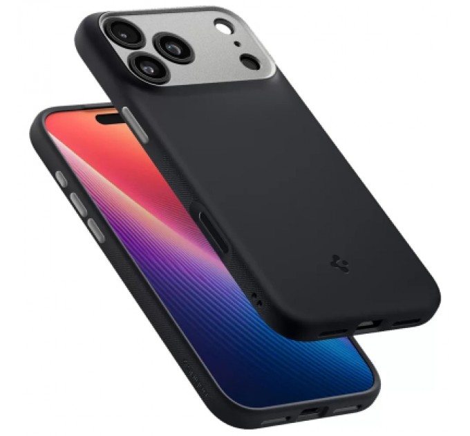 Spigen Чохол до мобільного телефона Spigen Nano Pop MagFit iPhone 17 Pro Max Black Sesame (ACS10262)