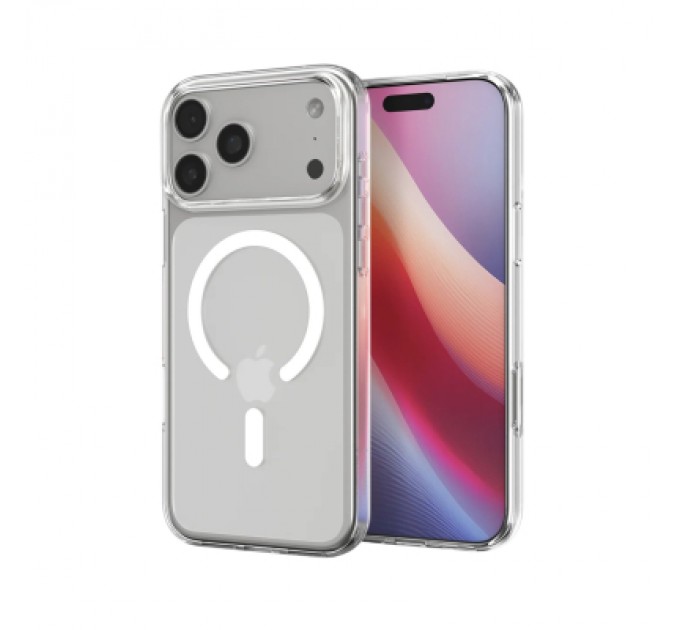 Spigen Чохол до мобільного телефона Spigen Liquid Crystal MagFit iPhone 17 Pro Clear White (ACS10396)