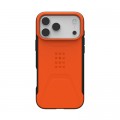 UAG Чохол до мобільного телефона UAG Civilian MagSafe iPhone 17 Pro Max Orange (114546119797)