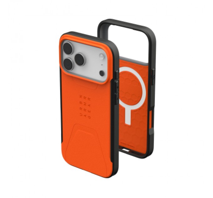 UAG Чохол до мобільного телефона UAG Civilian MagSafe iPhone 17 Pro Max Orange (114546119797)