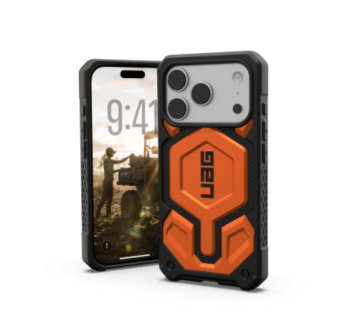 UAG Чохол до мобільного телефона UAG Monarch Pro MagSafe iPhone 17 Pro Orange (114513119797)