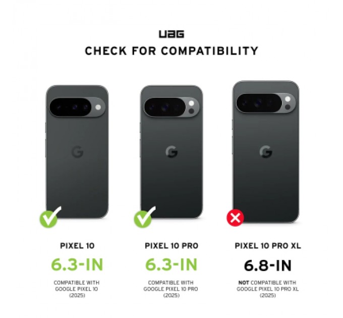 UAG Чохол до мобільного телефона UAG Scout Google Pixel 10 Pro Black (614465114040)