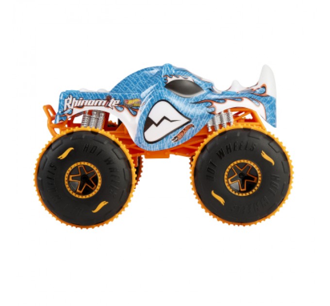 Hot Wheels Радіокерована іграшка Hot Wheels Автомодель Monster Trucks Rhinomite 1:15 (JBK11)