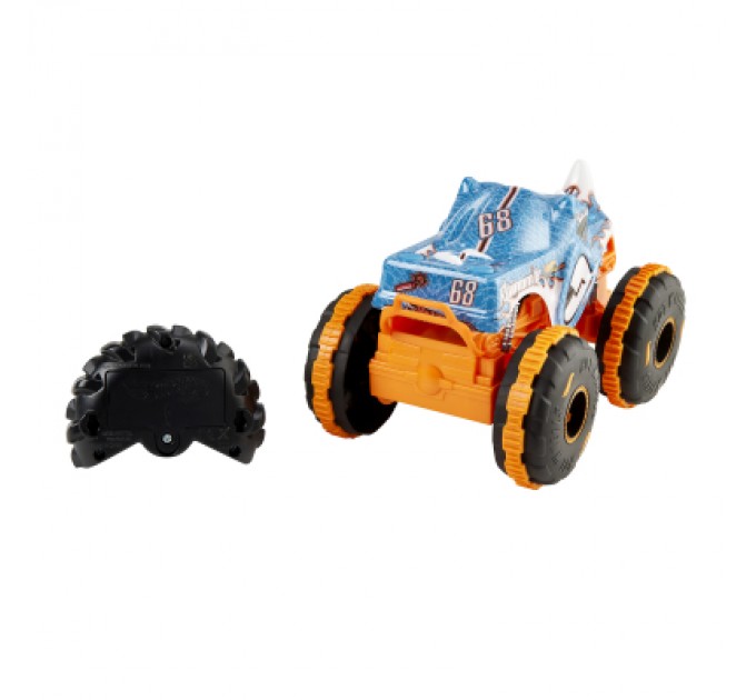Hot Wheels Радіокерована іграшка Hot Wheels Автомодель Monster Trucks Rhinomite 1:15 (JBK11)