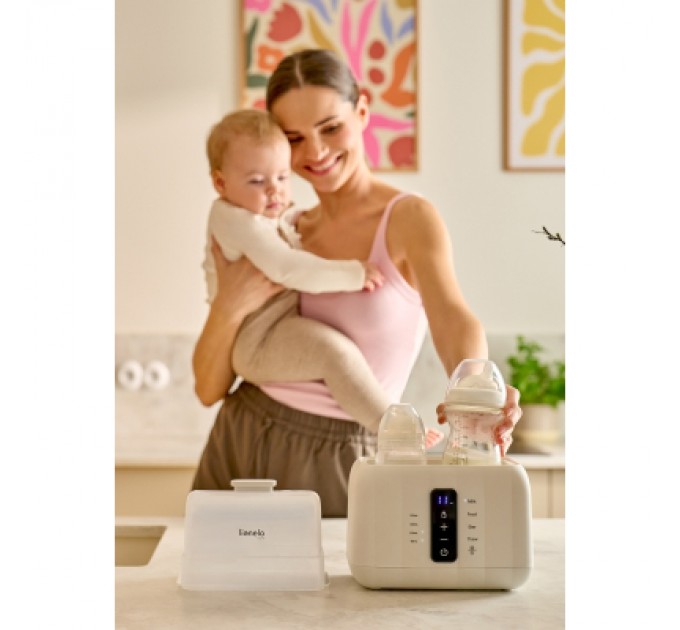 Lionelo Підігрівач Lionelo Thermup Double White - Підігрівач пляшечок і стерилізатор (LOC-THERMUP DUO WHITE)