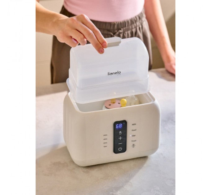 Lionelo Підігрівач Lionelo Thermup Double White - Підігрівач пляшечок і стерилізатор (LOC-THERMUP DUO WHITE)