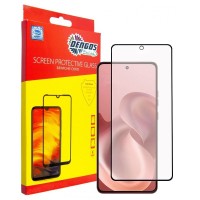 Скло захисне Dengos Full Glue Motorola G86 5G Black (TGFG-422)