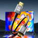 XO Кабель мультимедійний HDMI to HDMI 3.0m v2.0 black XO (GB017A-HDMI.tranish)