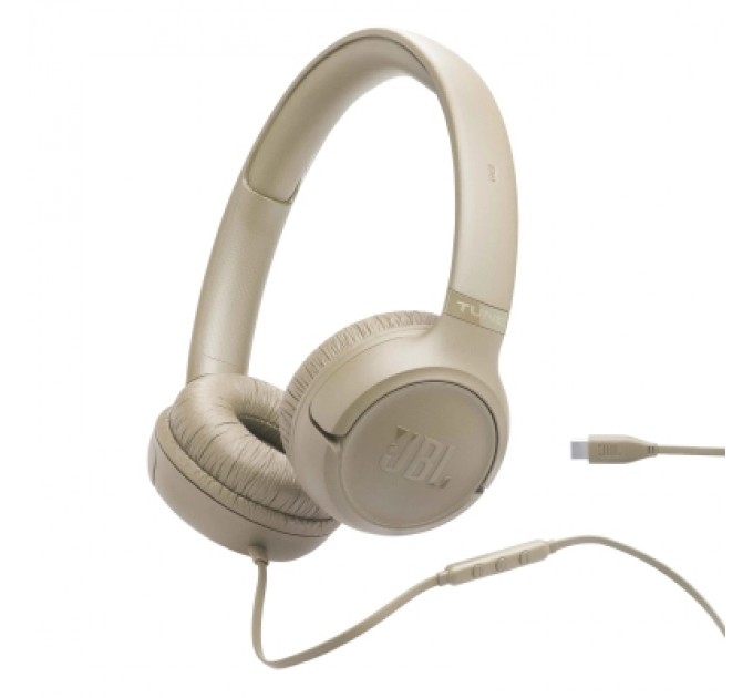 JBL Навушники JBL Tune 530c USB-C Beige (JBLT530CBEG)