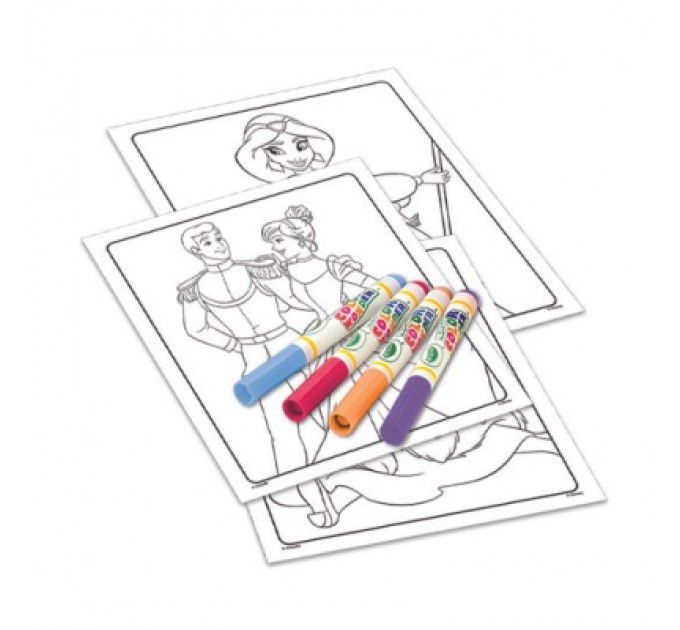 Crayola Набір для творчості Crayola Розмальовка Color Wonder Disney Princess, 18 сторінок (75-2813)