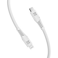 Дата кабель USB-C to Lightning 1.2m 20W PD MFi POWERLINE-CI120 black Promate (powerline-ci120.white)