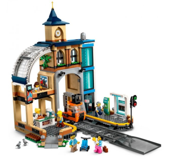 LEGO Конструктор LEGO City Центральний залізничний вокзал (60469)