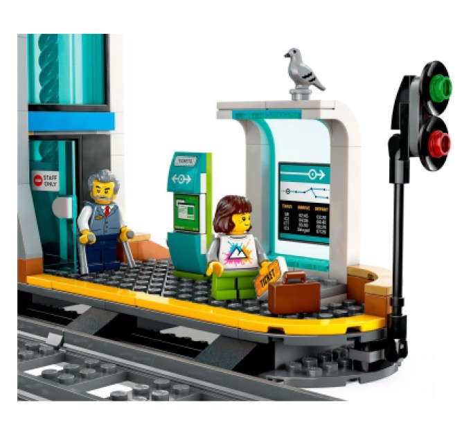 LEGO Конструктор LEGO City Центральний залізничний вокзал (60469)