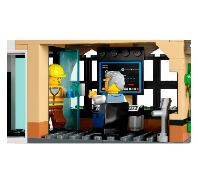 LEGO Конструктор LEGO City Центральний залізничний вокзал (60469)