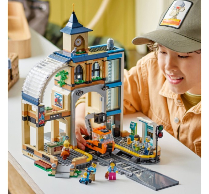 LEGO Конструктор LEGO City Центральний залізничний вокзал (60469)