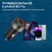 Promate Зарядний пристрій Promate drivegear-pd33 USB-C PD33W + USB-A QC3.0 Black (drivegear-pd33)