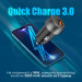 Promate Зарядний пристрій Promate drivegear-pd33 USB-C PD33W + USB-A QC3.0 Black (drivegear-pd33)