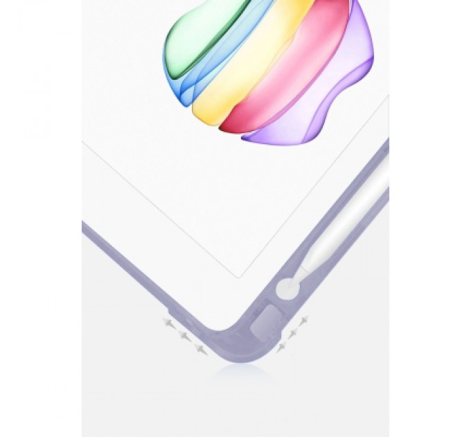 BeCover Чохол до планшета BeCover Soft Edge Pencil mount Apple iPad 10.2 2019/2020/2021 Purple (706816)