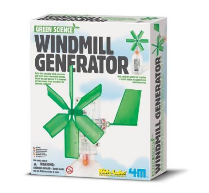 Набір для експериментів 4М для досліджень Вітрогенератор (00-03267)