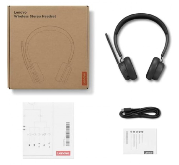 Навушники Lenovo Wireless Stereo Headset Black (4XD1Q30302)
