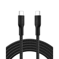 Дата кабель USB-C to USB-C 3.0m 240W black Belkin (CAB025HQ3MBK)