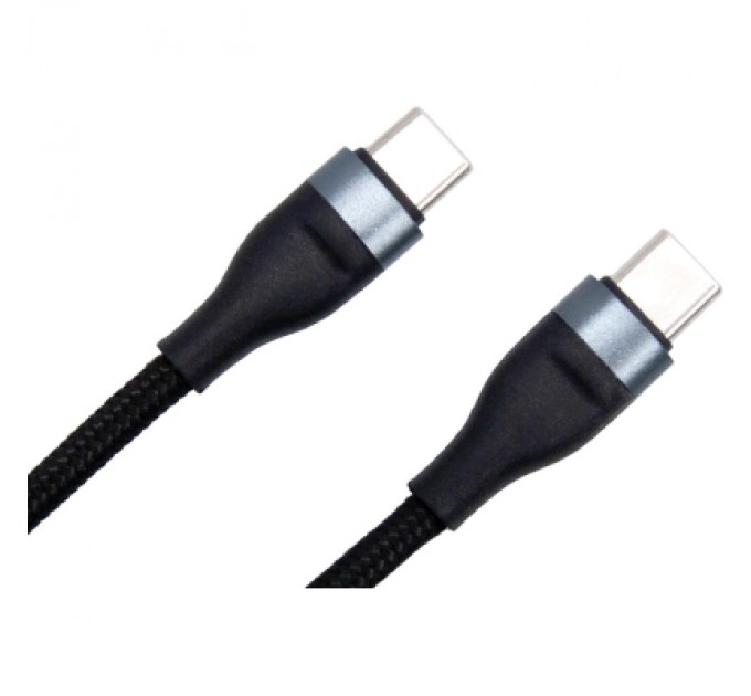 Дата кабель USB 2.0 AM to USB-C 0.25m black Dengos (NTK-TC-TC-SHRT-BLACK)