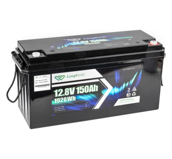 Батарея LiFePo4 Longttech 12.8V - 150Ah (LAR12150-LT150-R32)