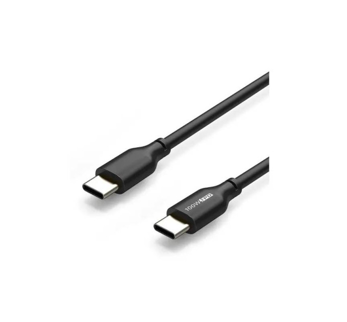 Cabletime Кабель Cabletime USB Type-C - USB Type-C (M/M) PD 100W, 2 м, Black (CU02L)