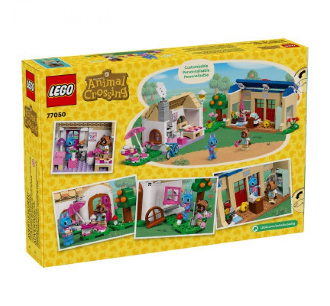 Конструктор LEGO Animal Crossing Ятка Nook's Cranny й будинок Rosie 535 деталей (77050-)