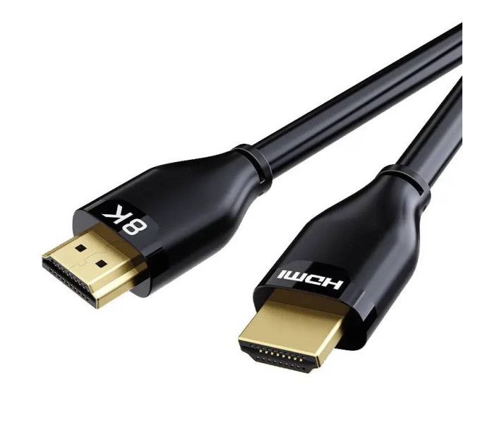Cabletime Кабель Cabletime HDMI - HDMI V 2.1 (M/M), 1 м, Black (CH12H)