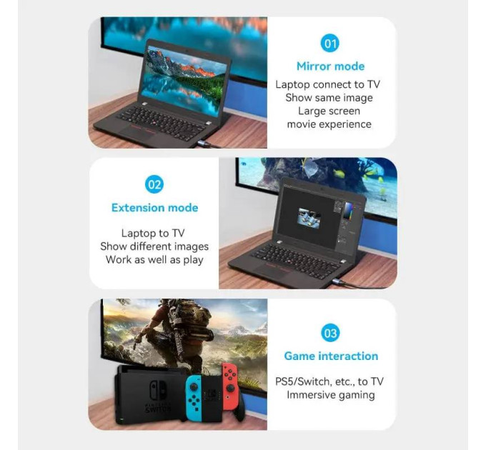 Vention Кабель Vention HDMI - HDMI V 2.0 (M/M), 1 м, Blue (ALHSF)
