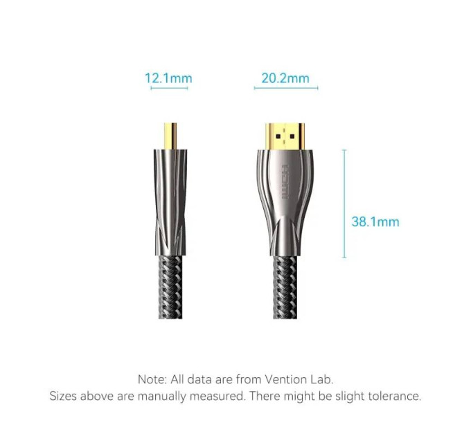 Vention Кабель Vention HDMI - HDMI V 2.0 (M/M), 2 м, Black (ALMBH)