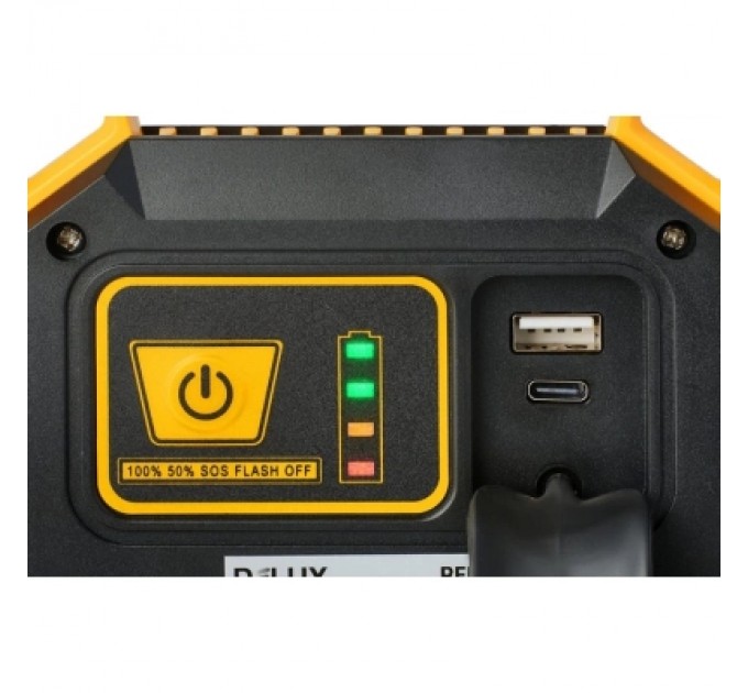 Прожектор Delux REL- 100 (3.7V 2200mAh) LED COB 10W 6500K IP54 (90023322)