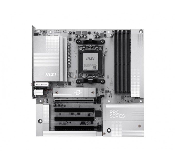 Материнська плата AMD B850 SAM5 MATX PRO B850M-A WIFI PZ MSI