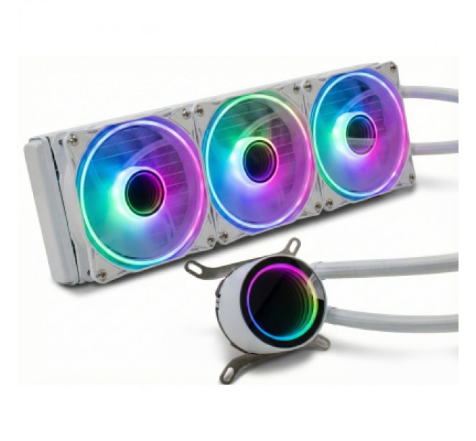 Система рідинного охолодження Vinga Wave White