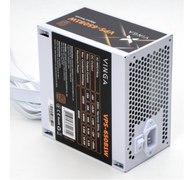 Блок живлення Vinga 650W (VPS-650B1W)