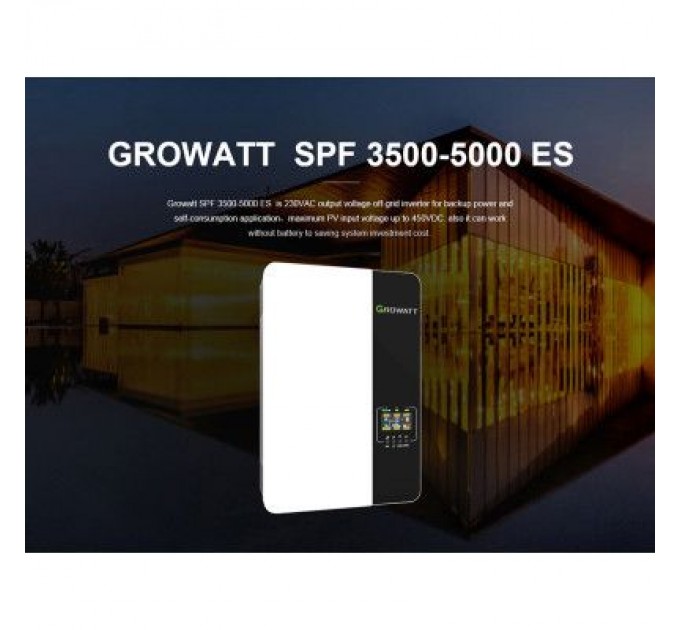 Сонячний інвертор Growatt SPF5000ES 5000W (SPF5000ES)