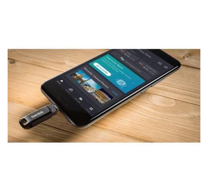 SanDisk USB флеш накопичувач SanDisk 64GB Ultra Dual Drive Go USB 3.1/Type C (SDDDC3-064G-G46)