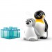 Конструктор LEGO DUPLO Town Сімейства диких тварин: Пінгвіни та Леви (10442)