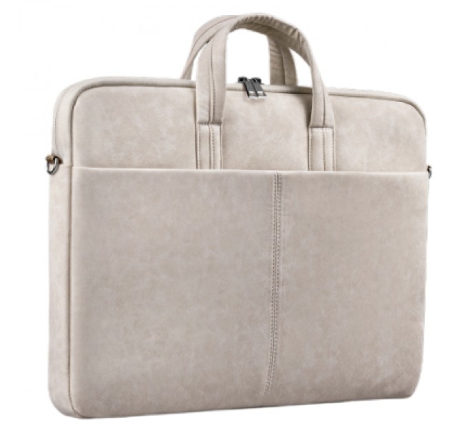 Сумка для ноутбука Defender 15.6" Solid PU beige (26126)