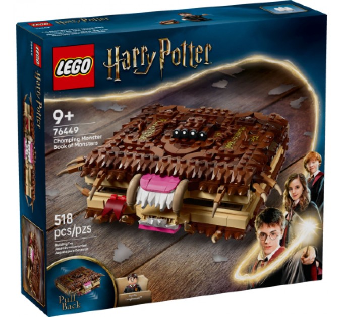 Конструктор LEGO Harry Potter Куслива Жахлива книга жахів (76449)