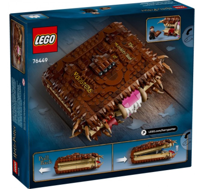 Конструктор LEGO Harry Potter Куслива Жахлива книга жахів (76449)
