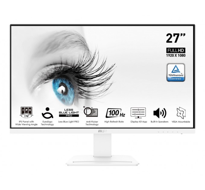 Монітор MSI 27" PRO MP273AW IPS White