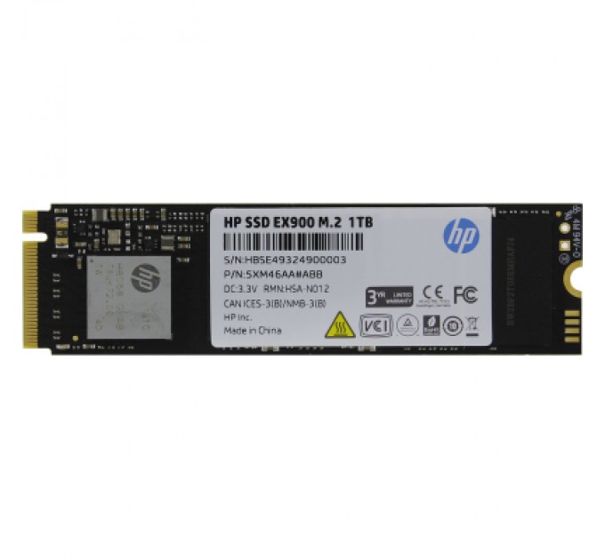 HP Накопичувач SSD M.2 2280 1TB EX900 HP (5XM46AA)